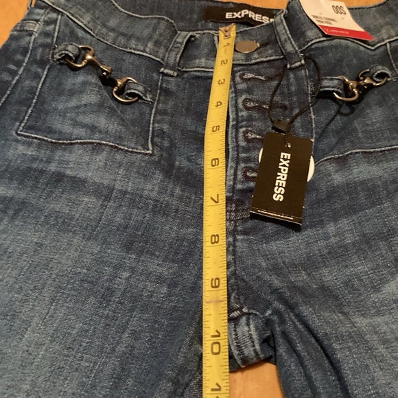 Express Western Dark Skinny Jeans - Picture 5 of 9
